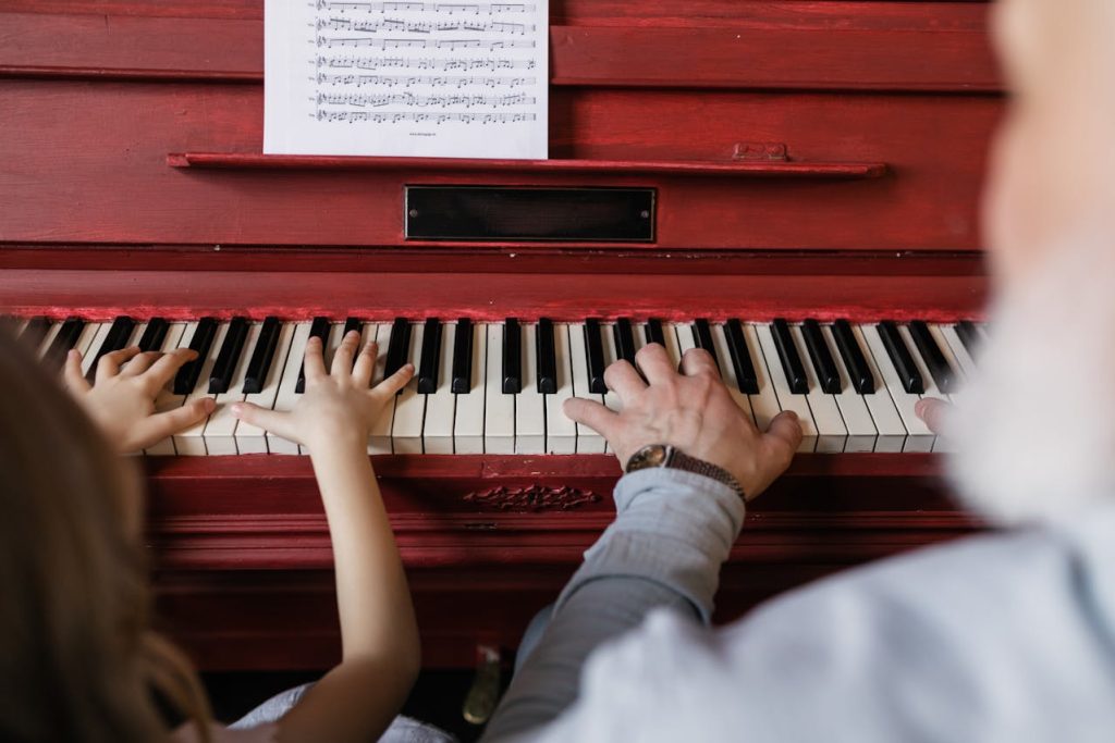 lomba bermain piano untuk anak