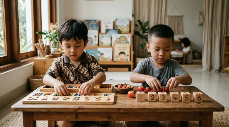 metode montessori calistung