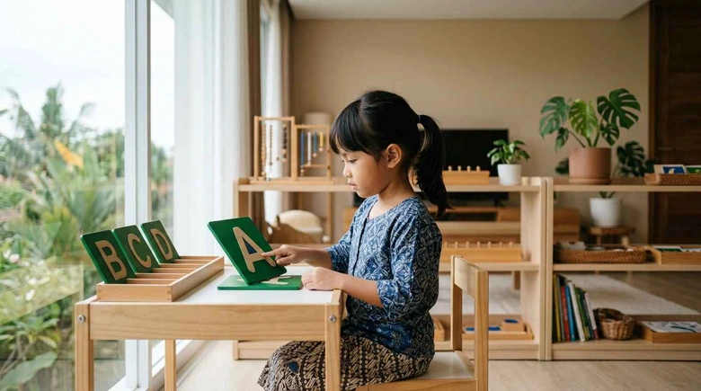 metode montessori calistung